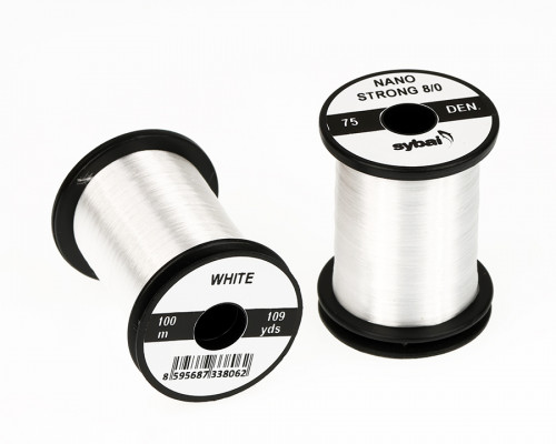 Nano Strong Thread, 75 Den.  8/0, White